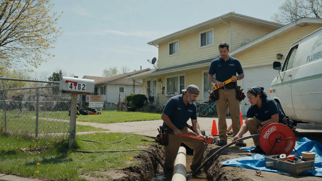 Gas Line Repair in Downs, IL near me